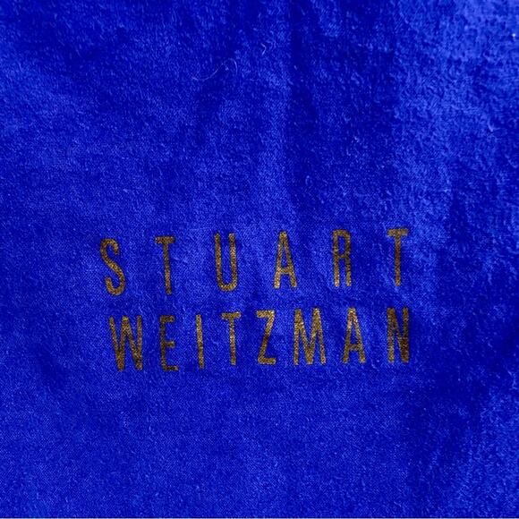 Stuart Weitzman Large Size Blue Purse Shoe Protector Dust Bag 18” x 21” Travel - Picture 2 of 8